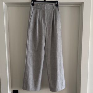 Abercrombie & Fitch Light Gray Trousers